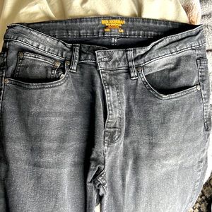 Ben Sherman mens 34x32 slim jeans Black